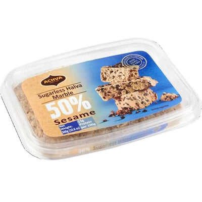 HALVA MARBLE W/SESAME KOSHER 16/300GR ACNVA N117-016