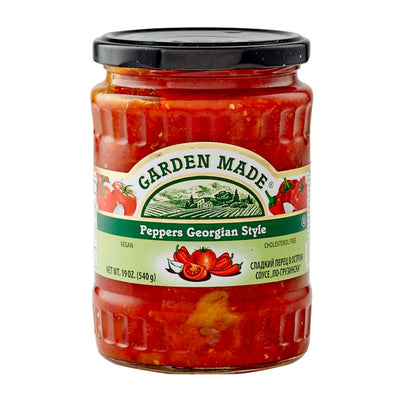 PEPPERS GEORGIAN STYLE 12/19OZ GARDEN MADE BULGARIA N33134