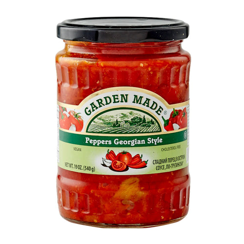 PEPPERS GEORGIAN STYLE 12/19OZ GARDEN MADE BULGARIA N33134