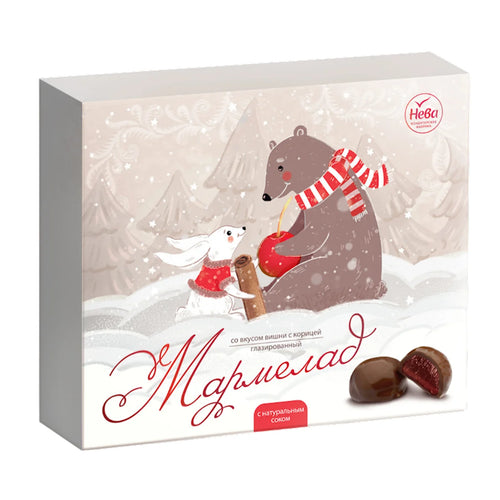 MARMELADE W/CHERRY&CINNAMON FLAVOR 12/180GR NEVA