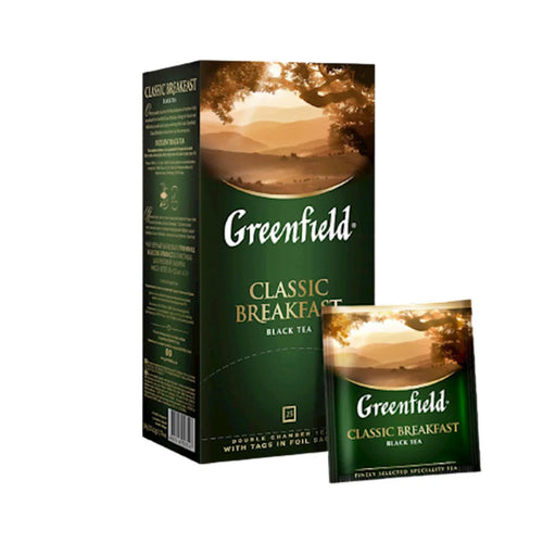 TEA BLACK CLASSIC BREAKFAST 10/(25X2GR) GREENFIELD 0354-10