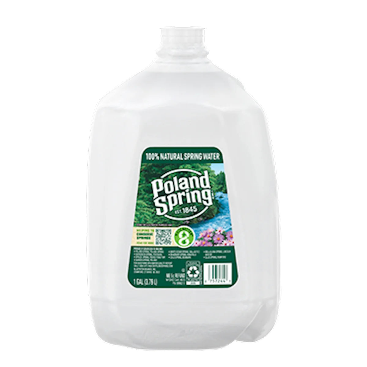 WATER POLAND SPRING NATURAL 6/1GAL N05048