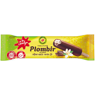 ICE CREAM STICK PLOMBIR VANILLA COATED COCOA 30/80ML SVALIA N3841/375641