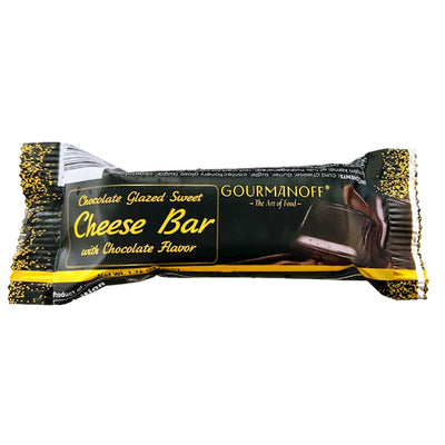 CHEESE BAR COCOA 26% GLAZED 24/50GR GOURMANOFF N7370