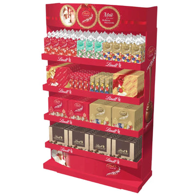SHIPPER CHOCOLATE HOLIDAY EDITION 1/167PC LINDT N10002828