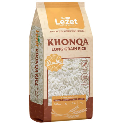 RICE KHONQA LONG GRAIN 4/15LB LEZET