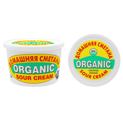 SOUR CREAM HOMEMADE ORGANIC 6/425GR FOUR SEASONS N301