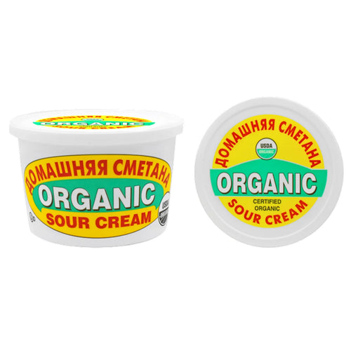 SOUR CREAM HOMEMADE ORGANIC 6/425GR FOUR SEASONS N301