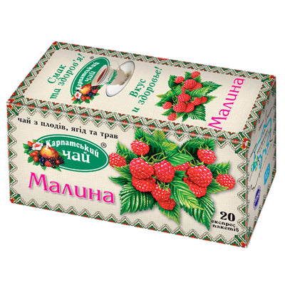 TEA RASPBERRY 36/(20x2GR) CARPATHIAN TEA UKRAINE