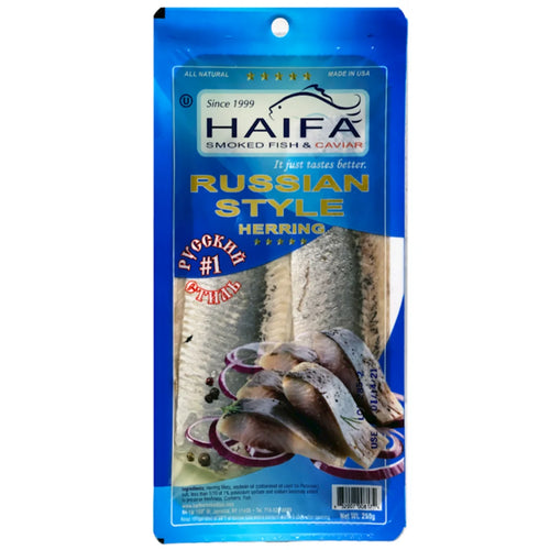 HERRING FILLET RUSSIAN STYLE 12/250GR HAIFA  N817