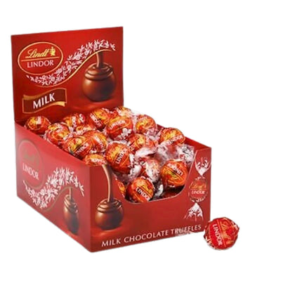 CANDIES LOOSE TRUFFLES MILK CHOCOLATE 12/60PCS LINDT N44972