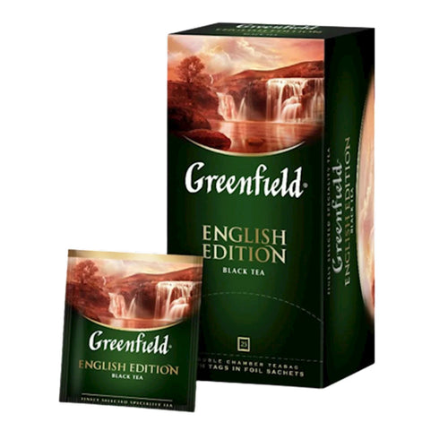 TEA BLACK ENGLISH EDITION 10/(25X2GR) GREENFIELD 1382-10
