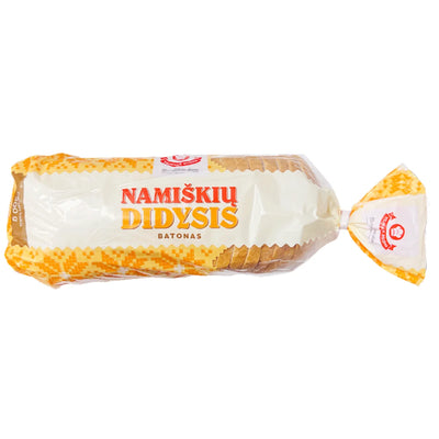 BREAD BATON WHEAT NAMISKIU DIDYSIS SLICED 3/500GR LITHUANIA N224550