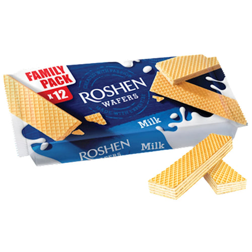 WAFFLES W/MILK FLAVOR 16/216GR ROSHEN N0124