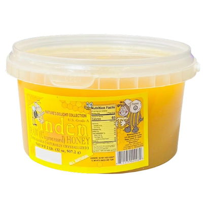 HONEY PURE LINDEN 8/2LB NATURE'S DELIGHT