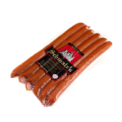 KABANOSY SMOKED RETAIL V/P 1LB SCHMALZ'S N004/N90153