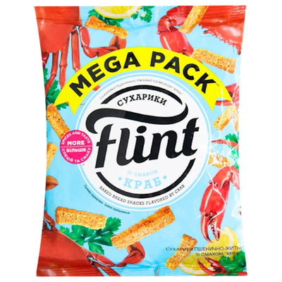 DRY BREAD WHEAT RYE W/CRAB FLAVOR 40/110GR FLINT N2477