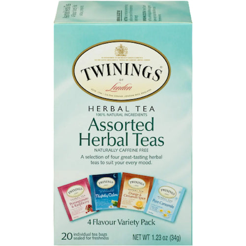 TEA TWININGS HERBAL ASSORTED 6/(20X2GR) N08666