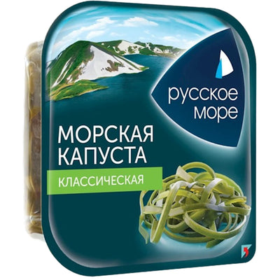 SALAD SEAWEED CLASSIC 12/200GR RUSSKOE MORE N3191