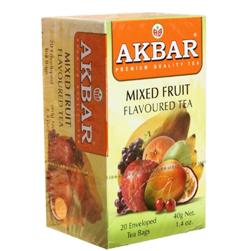 TEA AKBAR HERBAL W/MIXED FRUIT 24/(20X2GR) SRI-LANKA