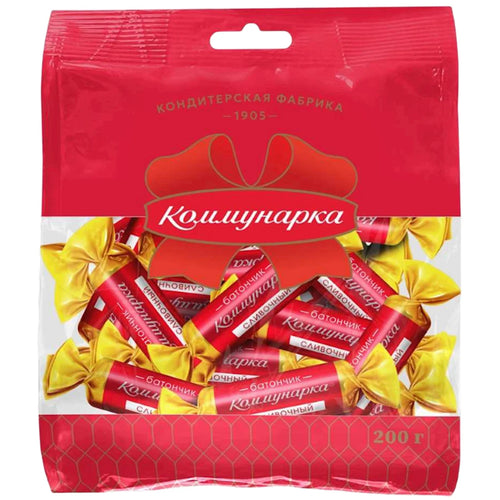 CANDIES PACKED BATONCHIK CREAMY 20/200GR KOMMUNARKA N156