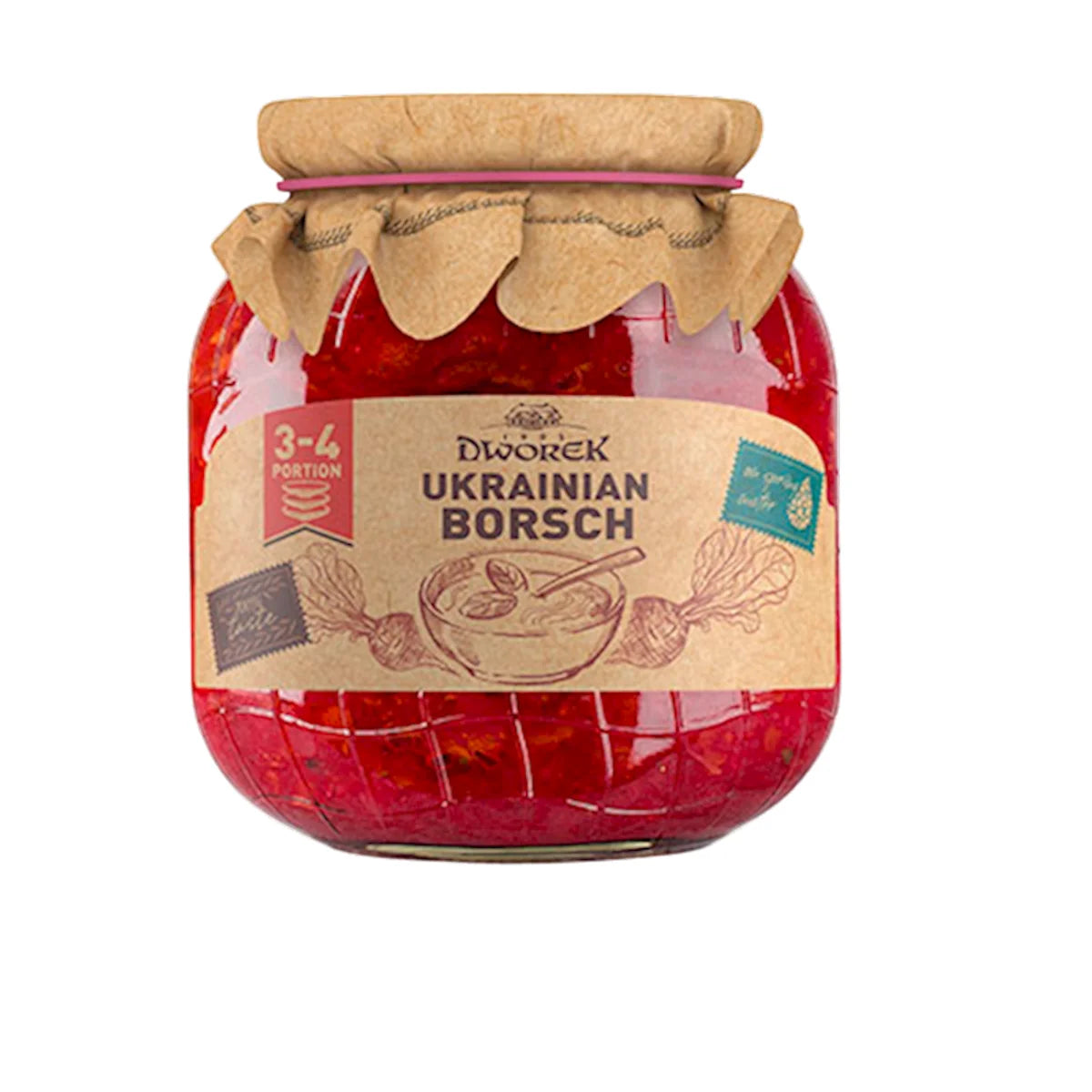 SOUP BORSCH UKRAINIAN 8/720ML DWOREK POLAND