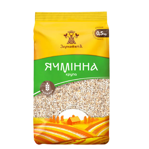 BARLEY GROATS 10/500GR ZERNOVYTA