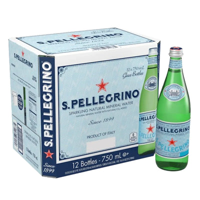 WATER SPARKLING GLASS S.PELLEGRINO 15/750ML NIG-08800129/2453