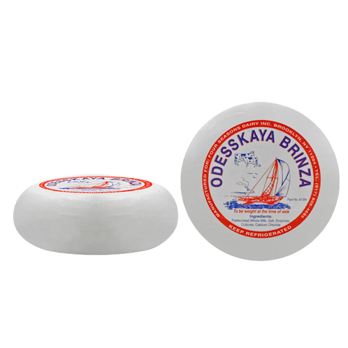 FETA CHEESE ODESSKAYA  ROUND 12/1LB FOUR SEASONS N0127