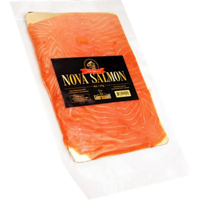 SALMON NOVA COLD SMOKED 1/227GR GOURMANOFF(40)