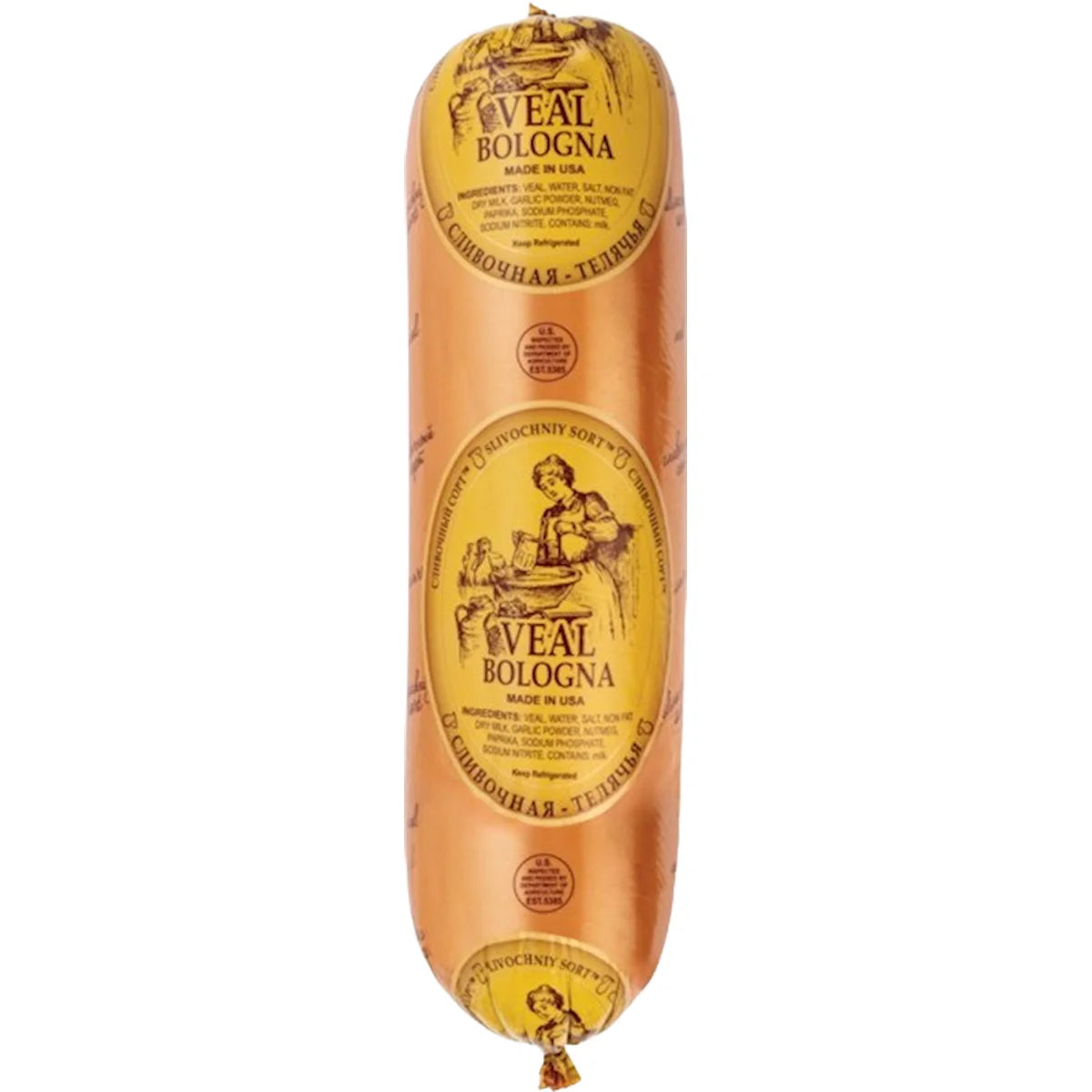 BOLOGNA VEAL SLIVOCHNAYA WIDE 3/24LB N91638