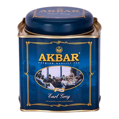 TEA AKBAR BLACK EARL GREY CLASSIC LEAF 12/250GR SRI-LANKA