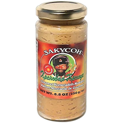 HORSERADISH MUSTARD GOURMET 12/250GR ZAKUSON