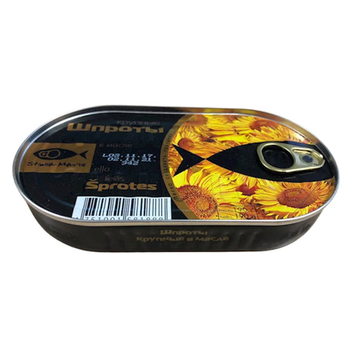 SPRATS SMOKED BIG IN OIL KOSHER E/O 36/190GR GAMMA-A