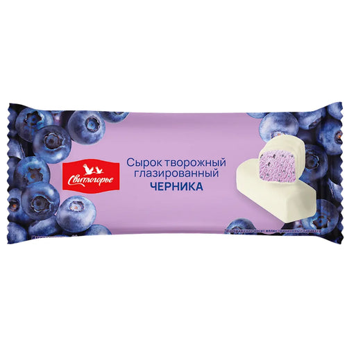 CHEESE BAR W/BLUEBERRY FLAVOR 16% 12/40GR SVETLOGORYE