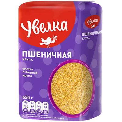 WHEAT GRAIN (PSHENICHNAYA) 6/650GR UVELKA N272