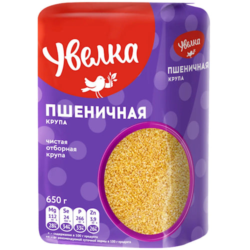 WHEAT GRAIN (PSHENICHNAYA) 6/650GR UVELKA N272