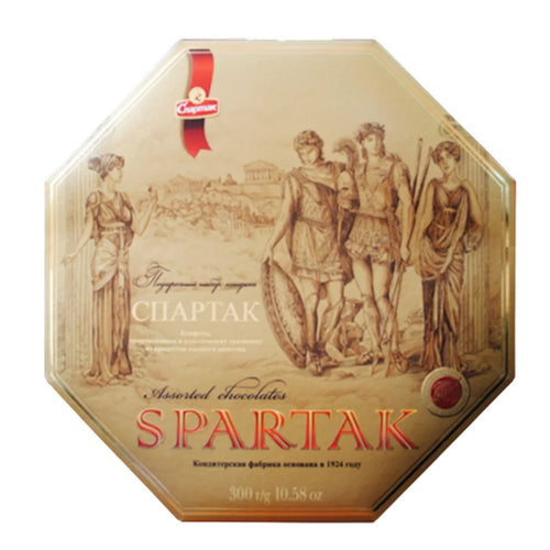 CANDIES BOXED SPARTAK ASSORTY 6/300GR SPARTAK N11019/9297 4810067096627