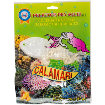 DRY FISH SQUID SHREDDED 10/64GR AV DELICIOUS N AV121(6)