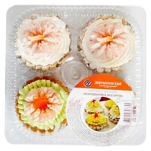 CAKES TARTS ASSORTED 12/300GR DOBRYNINSKIY N6845