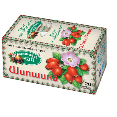 TEA ROSEHIP 36/(20X2GR) CARPATHIAN TEA UKRAINE
