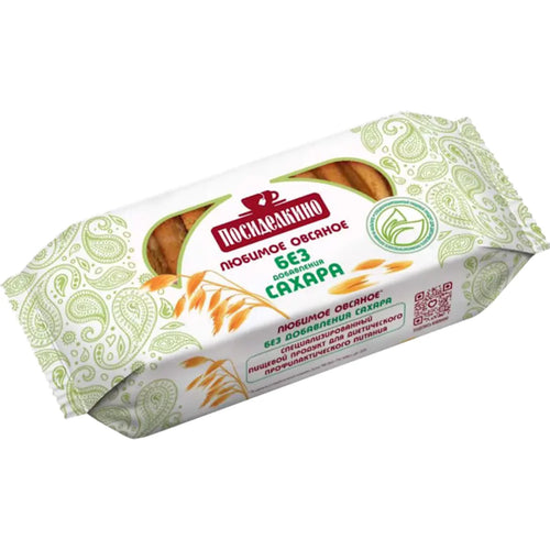 COOKIES OATMEAL MALTITOL 15/170GR POSIDELKINO RUSSIA N109