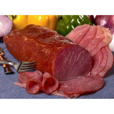 PORK LOIN SMOKED&CURED/POLEDWICA LOSOSIOWA  CHUNK 50/35LB ANDY'S N1440