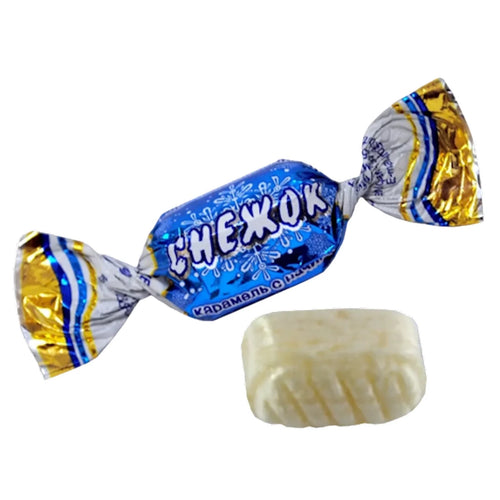 CANDIES LOOSE CARAMEL SNEZHOK 1/6.6LB SPARTAK N7332