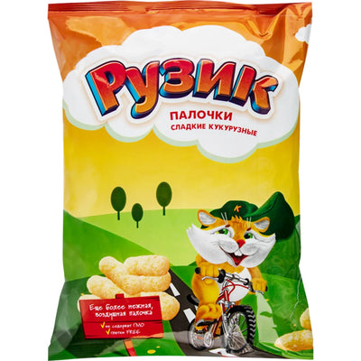 CORN STICKS RUZIK CLASSIC 20/90GR  RUSSIA