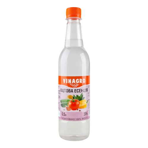 VINEGAR ESSENCE 30% 15/0.5L VINAGRO UKRAINE