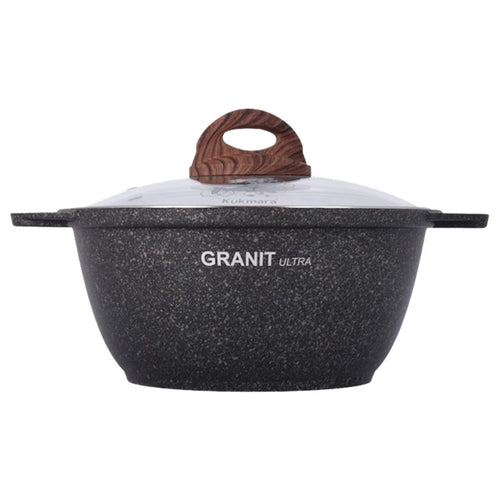 PAN W/GLASS LID GRANIT ULTRA 3/2L KUKMARA KGO22A