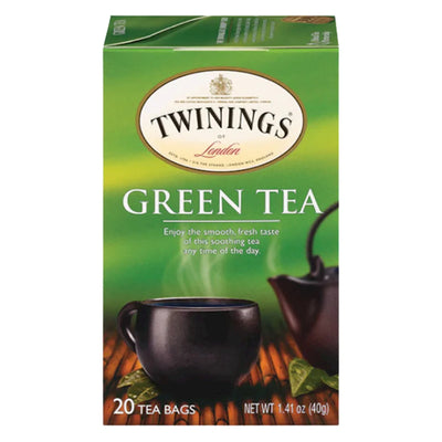 TEA TWININGS GREEN PURE NATURAL  6/(20X2GR) ENGLAND N5405