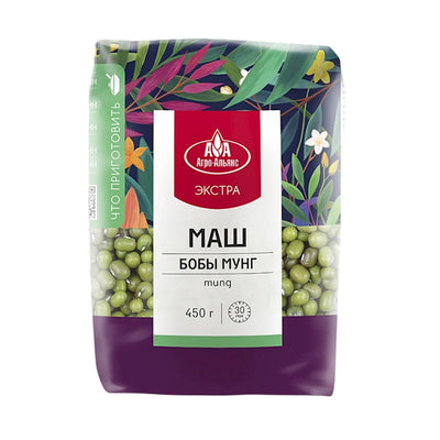 MUNG BEANS 8/450GR AGRO-ALLIANCE EXTRA