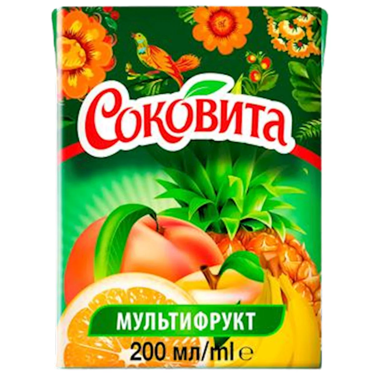 JUICE MULTIFRUIT 27/0.2L SOKOVITA